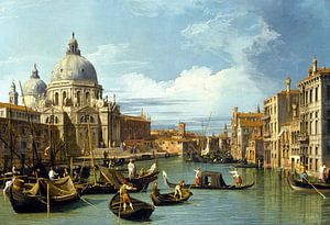Der Eingang zum Canal Grande, Venedig, Canaletto