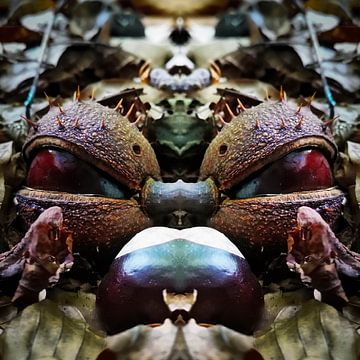 Kastanjebeest van Lavierenphotography Mirrorworks