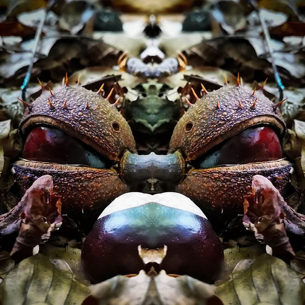 Kastanjebeest van Lavierenphotography Mirrorworks