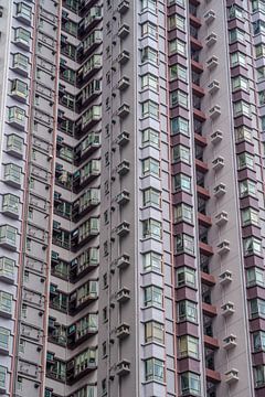 Flatgebouw in Hong Kong