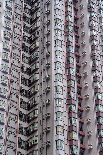 Apartment block in Hong Kong by Mickéle Godderis