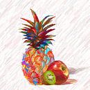 Kleurrijke ananas met appel van Marion Tenbergen thumbnail