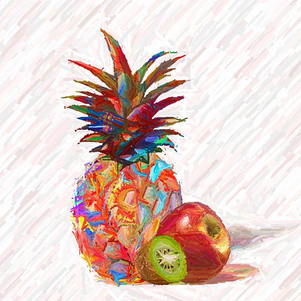 Kleurrijke ananas met appel van Marion Tenbergen