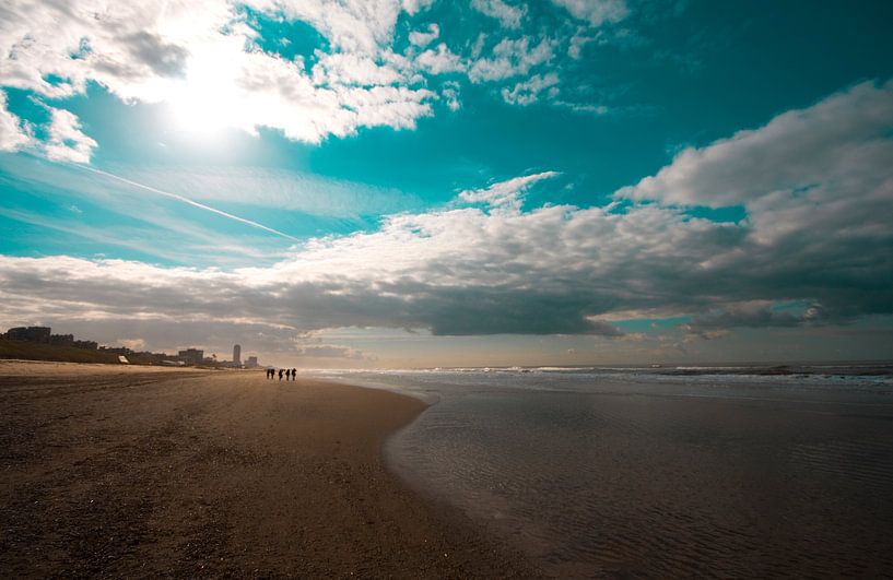 Zandvoort beach van Floor Boers