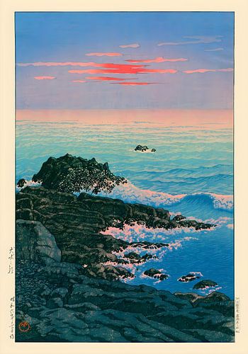 „Morgen am Kap Inubo“ von Kawase Hasui