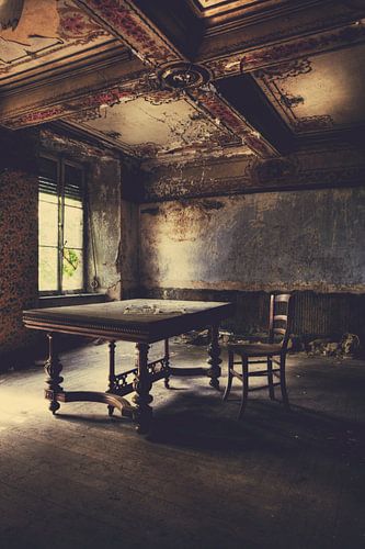 Abandoned farm by Eus Driessen