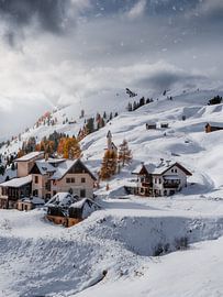 Un village d'hiver