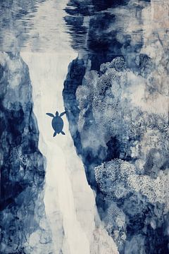 Korallen-Schlucht-Schildkröte