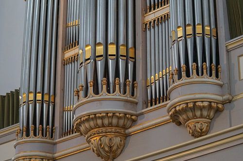 Detail-rugwerk - Grote Kerk, Gorinchem