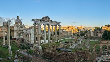 Het Forum Romanum in Rome van Jeroen Kleiberg
