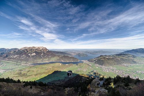Cabrio Stanserhorn Bahn - kleurenversie