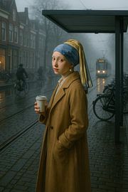 Meisje met de parel in Amsterdam van But First Framing