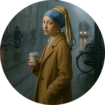 Meisje met de parel in Amsterdam van But First Framing