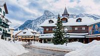 Winter in Oberammergau van Axel Hoffmann thumbnail