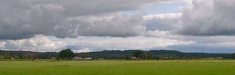 Landscape near Lemele (Overijssel) by Leo Huijzer