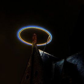 Künstliches Halo auf der Kirche von Henk Langerak