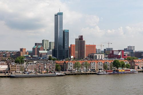 De Maastoren en het Noordereiland in Rotterdam