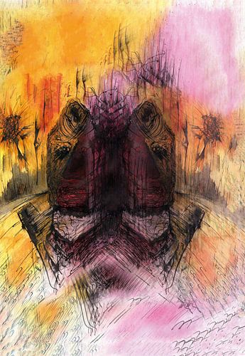 Diffuses Selbstporträt