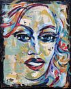 portret vintage blue van ART Eva Maria thumbnail
