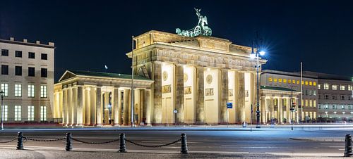 Berlin Brandenburg Gate Panorama