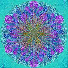 Kaleidoscope, Blues von Rietje Bulthuis