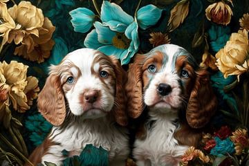 Puppies by Jacky