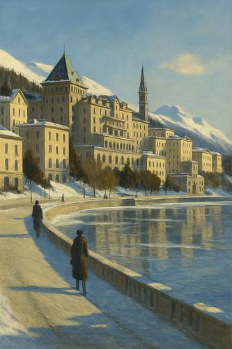 Wintersereniteit in St. Moritz