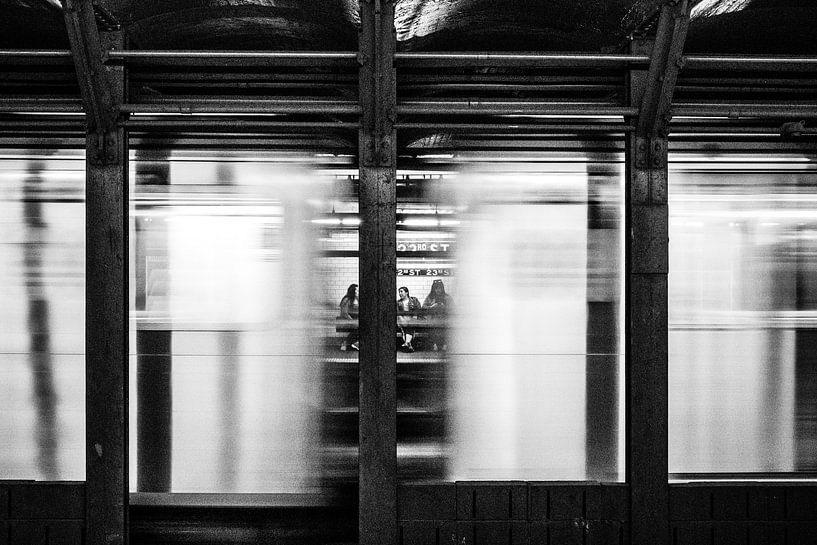 Subway Manhattan New York City par Eddy Westdijk