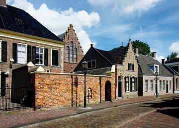 De historische Kloosterstraat in Assen van Yvonne Smits