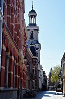 Winkelstraat / Shopping street Breda / Bischoppelijke Kerk Breda / Bishop Breda