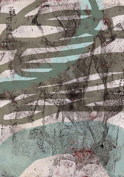 Japandi wabi-sabi in neutralen Farben. von Dina Dankers