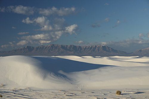 White Sands Dunes National Monument in New Mexico USA