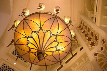 oosterse lamp, in mall of dubai,