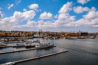 Uitzicht vanuit het museum.  Amsterdam
