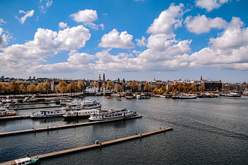 Vue du musée.  Amsterdam