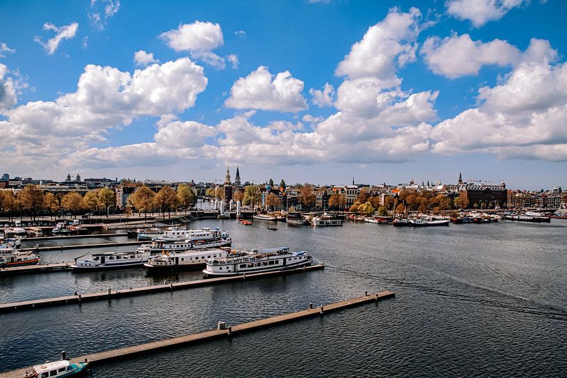 View from the museum.  Amsterdam by Yuliya Yarmolich