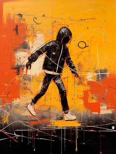 Painting by Basquiat