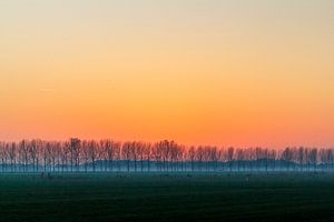 brandende lucht
