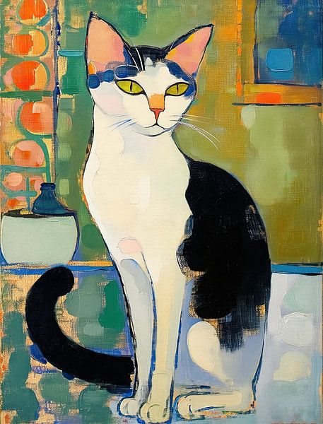Katze | Katze von ARTEO Gemälde