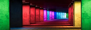 De Licht-Arcade in Rotterdam van Peter Struycken von Vincent Fennis