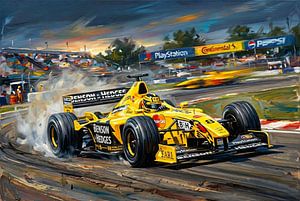 Frentzen im Jordan F1