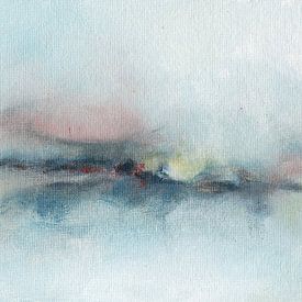 Misty Seascape van Maria Kitano