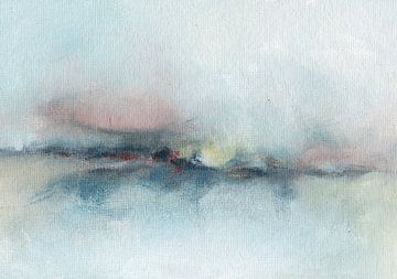 Misty Seascape van Maria Kitano