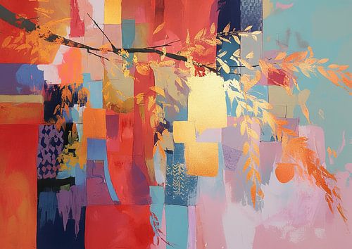 Modern abstract Bloemen