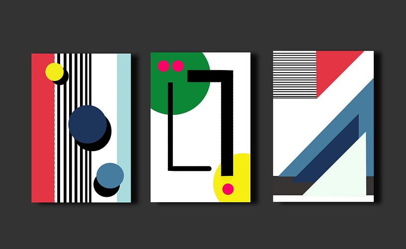 Geometrie Abstract van Karl-Heinz Lüpke