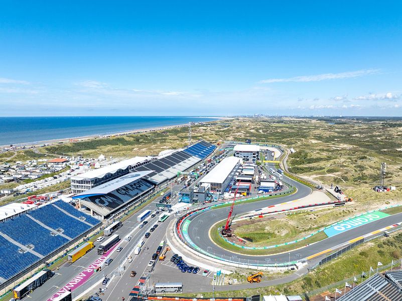 Rennstrecke Zandvoort, Austragungsort des Großen Preises der Niederlande der Formel 1 von Sjoerd van der Wal Fotografie
