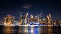 La célèbre ligne d'horizon de la ville de New York par Koen Hoekemeijer Aperçu