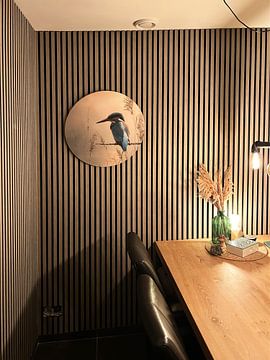 Klantfoto: IJsvogel aan het Water van But First Framing