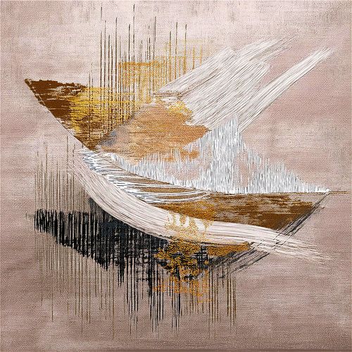 WabiSabi/Japandi  Art - Structuren en lijnen op linnen