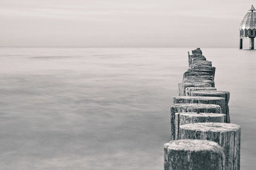 Zingst pier van Martin Köbsch